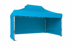 CLK 3x4,5 40 mm Katlanabilir Tente Gazebo Çadır Gazebo Çadır 3 Yan Kapalı
