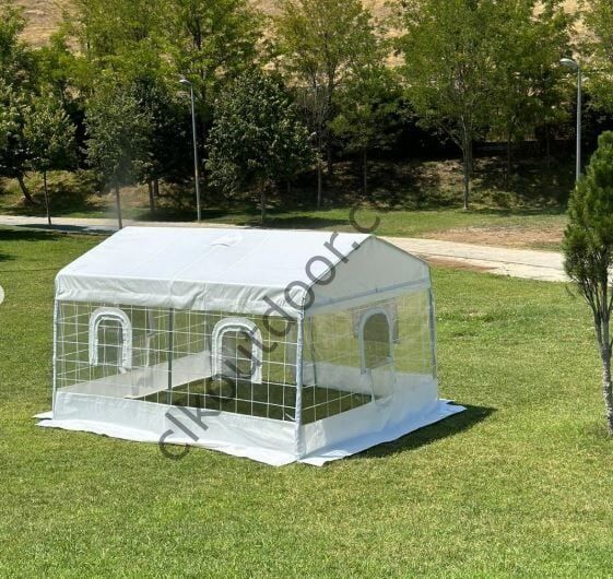 CLK 3x5 Metre Kamelya Bahçe Tentesi Kamp Karavan Kış Bahçesi Branda